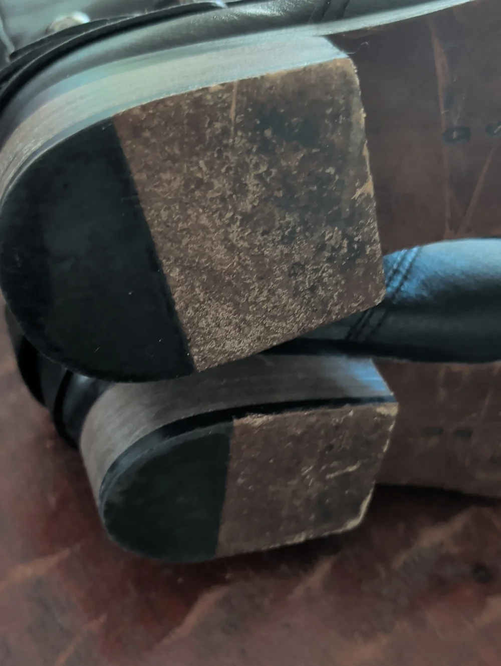 Coach Black  Leather Riding Boots